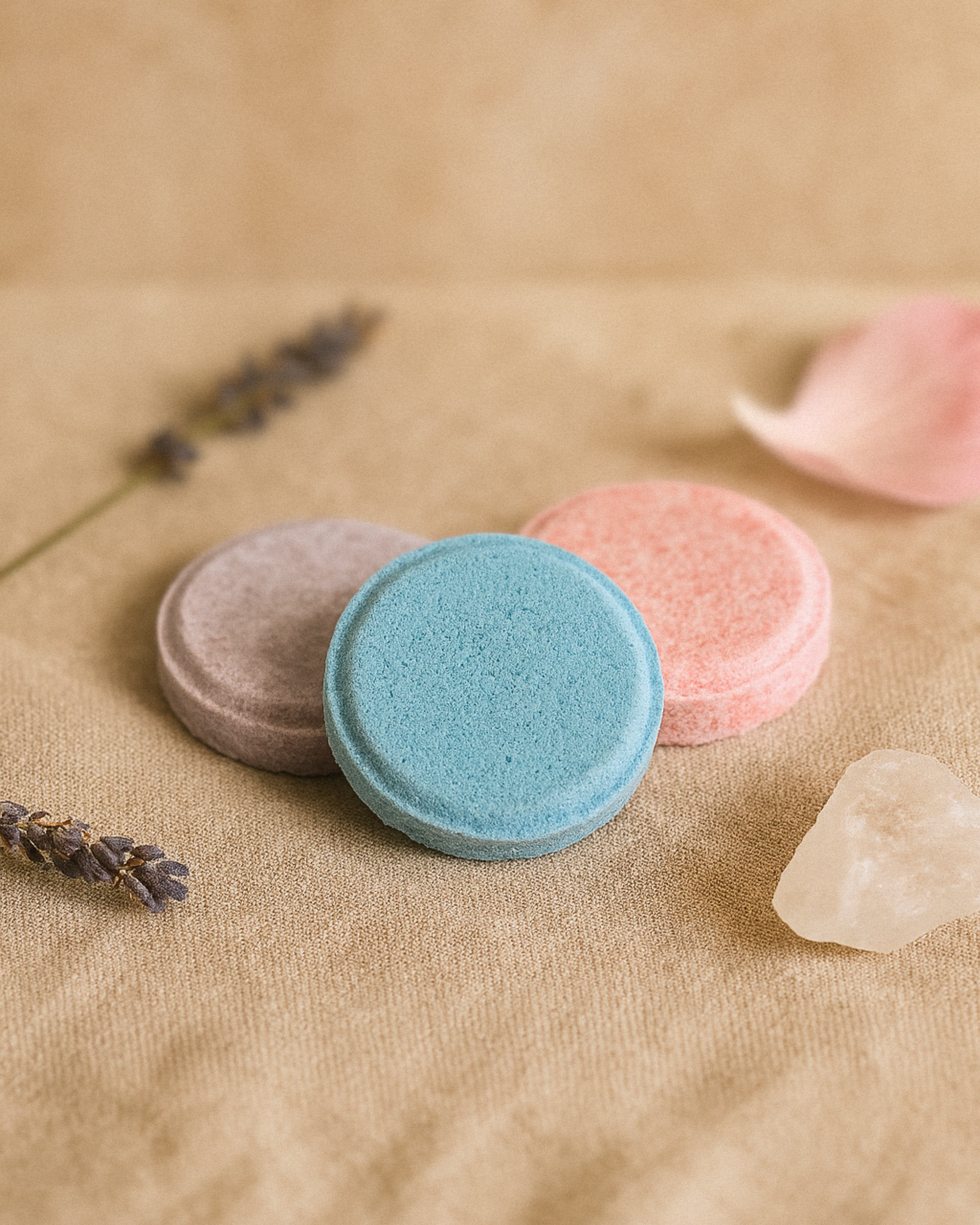 Vapeur de douche – Galet effervescent relaxant